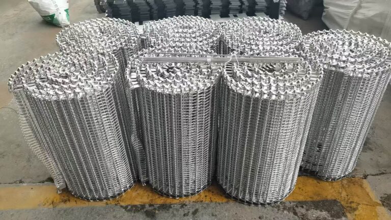 The 20-meter Balanced Weave Conveyor Belt has been completed and is ready for packaging and shipping to Egypt.